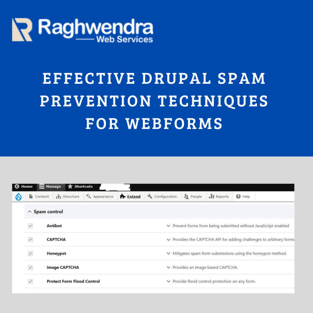 Effective Drupal Webforms Spam Prevention Modules